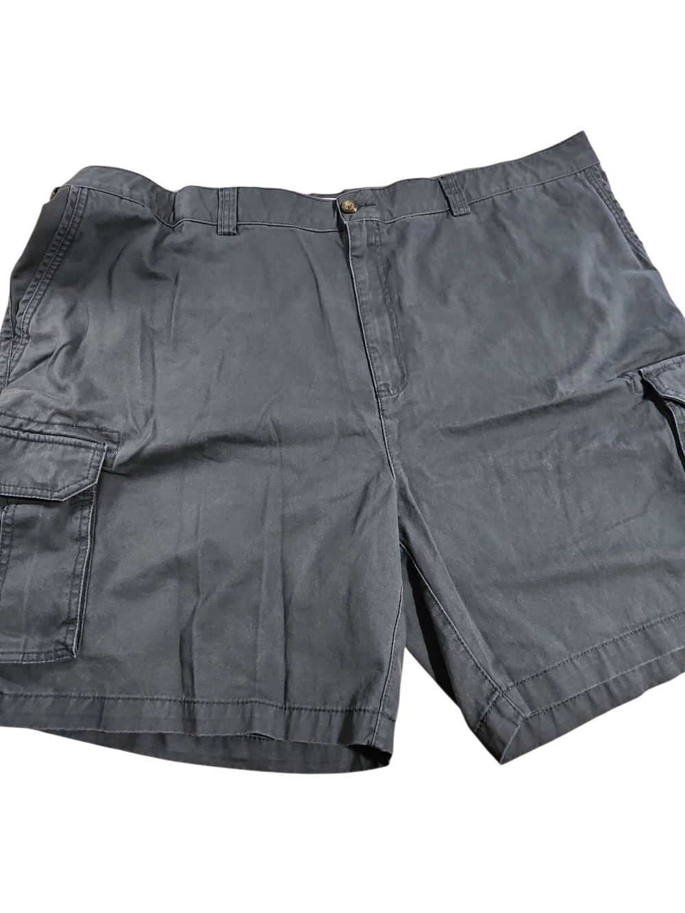 Amazon Essentials Men's Charcoal Cargo Shorts